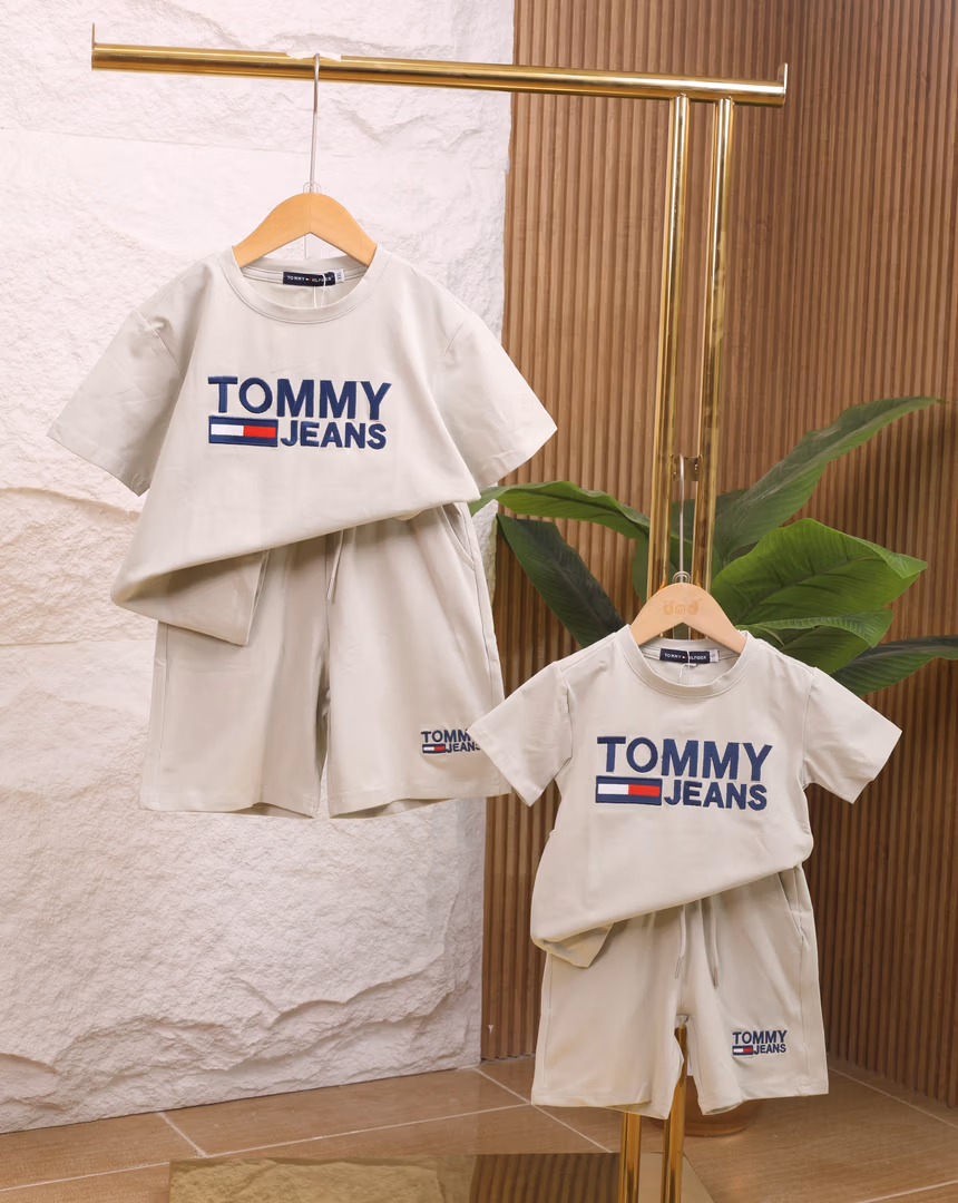 بدلة من ماركة TOMMY 2421 - Color طحيني 