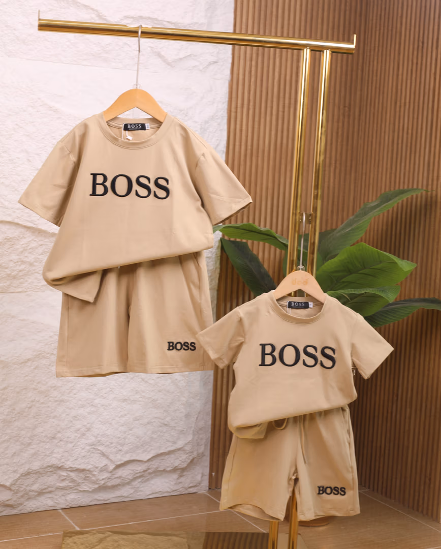 بدلة BOSS 242 - Color بيج 