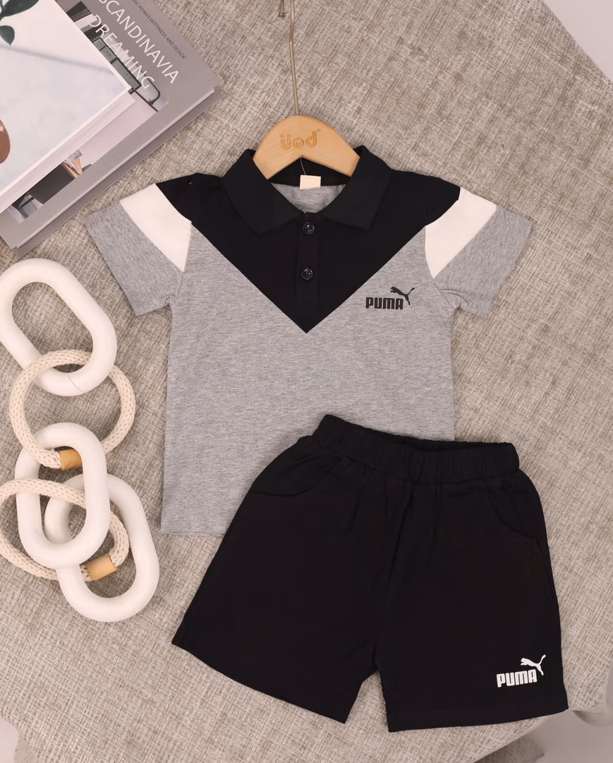 بدلة POMA S02 - Color رمادي