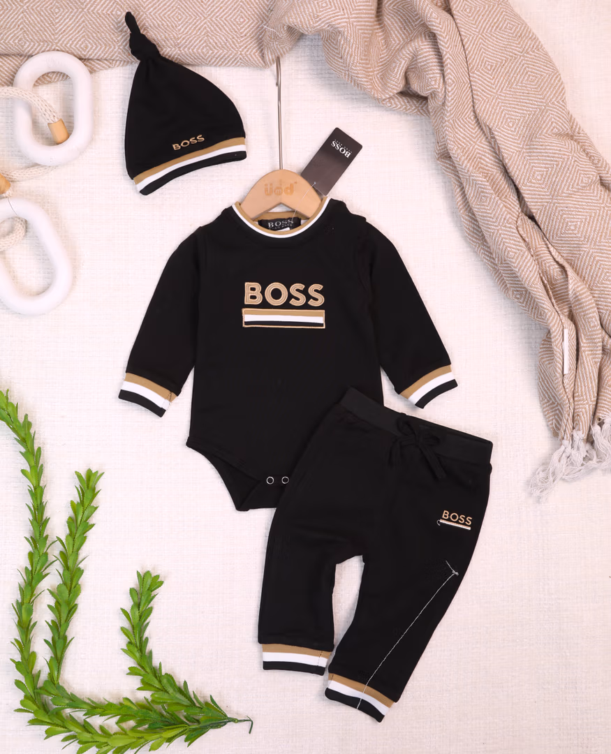 طقم boss 3 تبان  - Color اسود