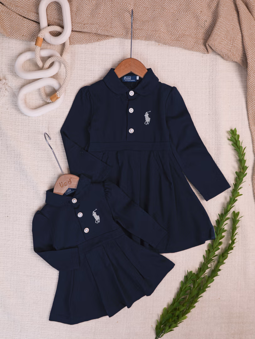 فستان polo 25035 - Color كحلي 